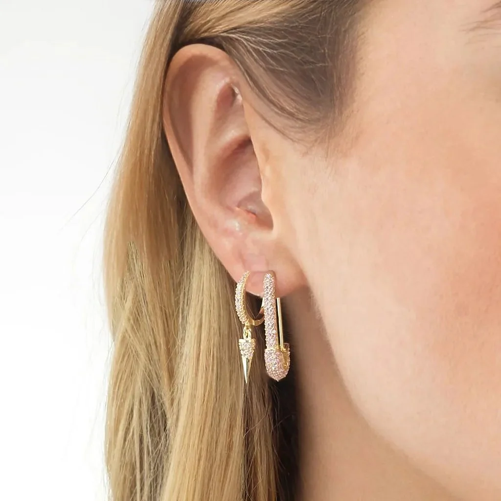 Amelia Huggie in Silver - Image 3