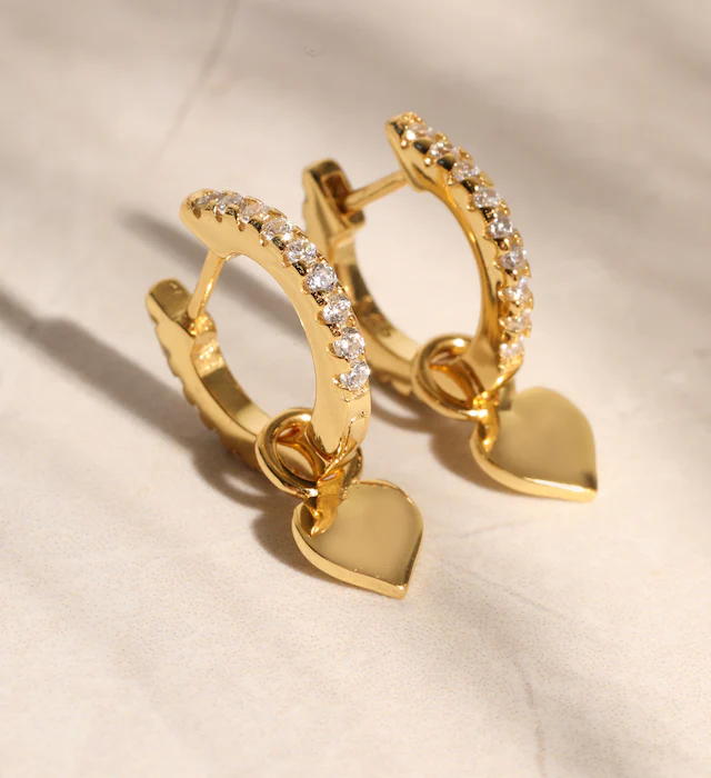 Daisy Huggie in Gold - Image 3