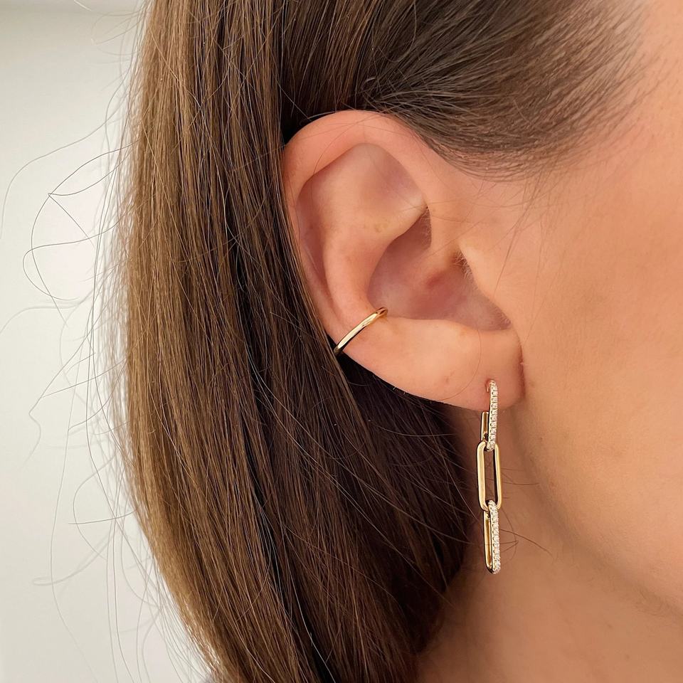 Demi Ear Cuff in Gold - Image 5