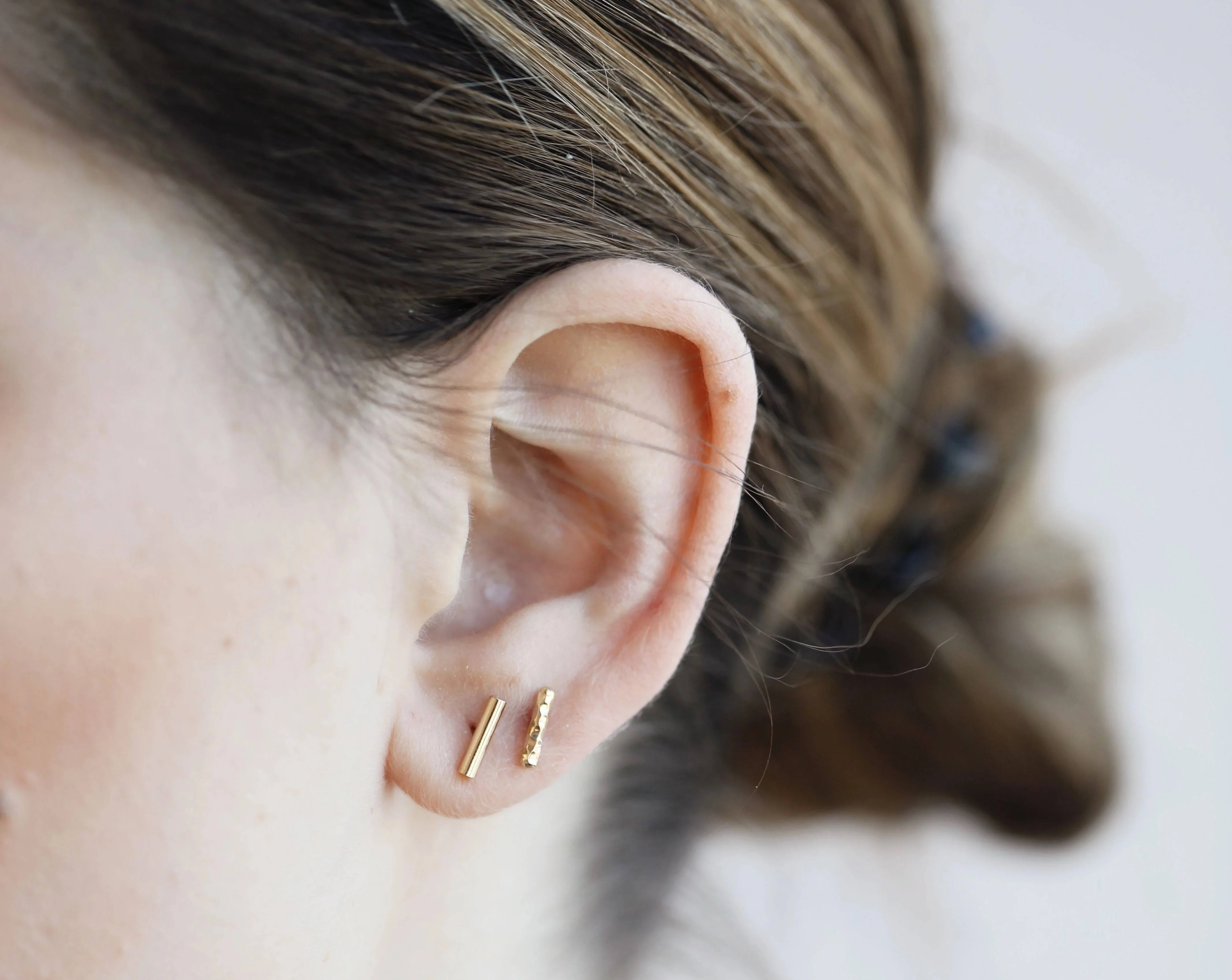 Immy Stud Earring in Gold - Image 3
