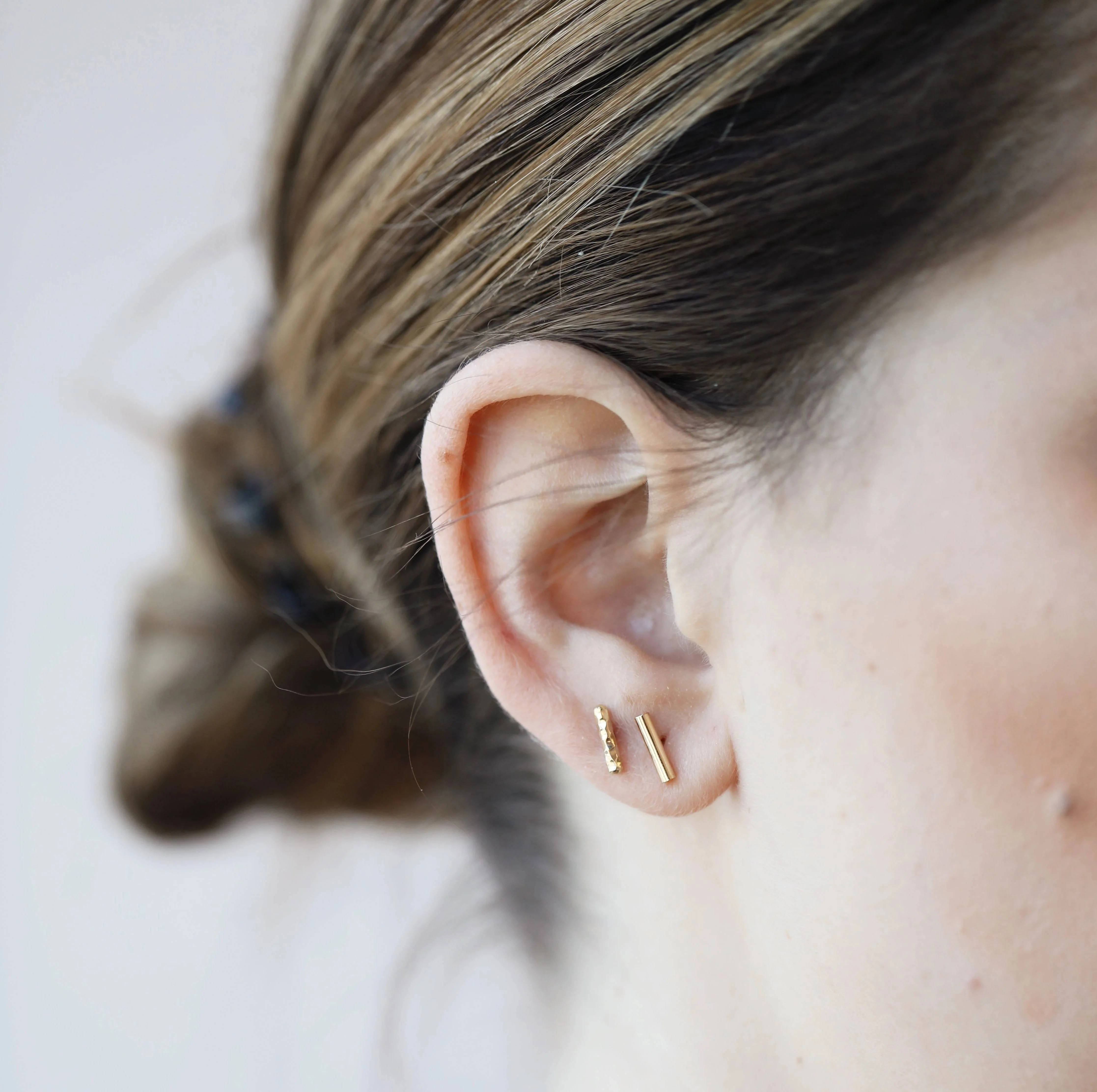 Immy Stud Earring in Silver - Image 3