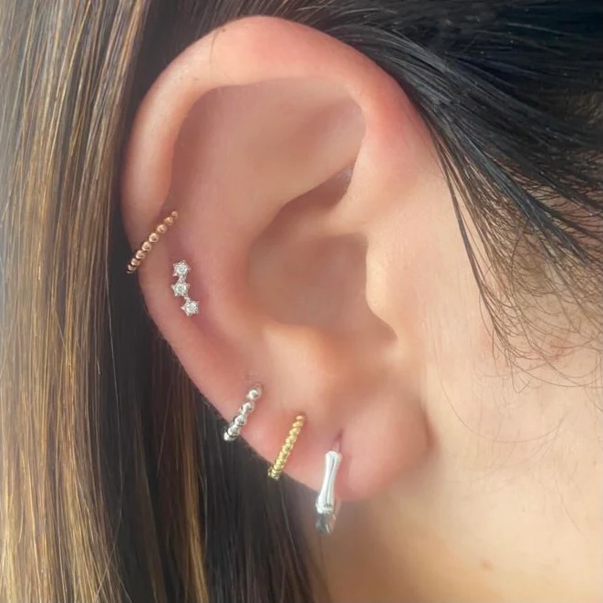 Liberty Huggie in Gold - Image 3