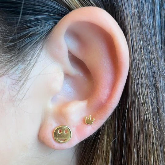 Liora Stud Earring in Silver - Image 5