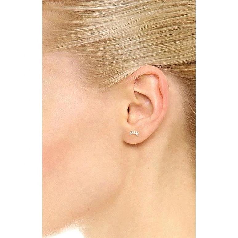 Riley Stud Earring in Gold - Image 3